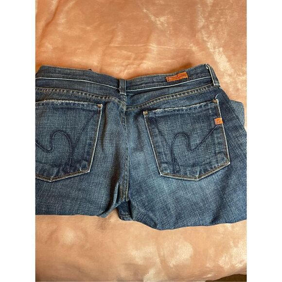 Citizens of humanity Ingrid #002 low waist flare 100% cotton Jeans Size 27 - Picture 9 of 16